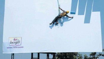 Iklan cat. Foto: Boredpanda