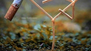 Iklan dilarang merokok. Foto: Boredpanda