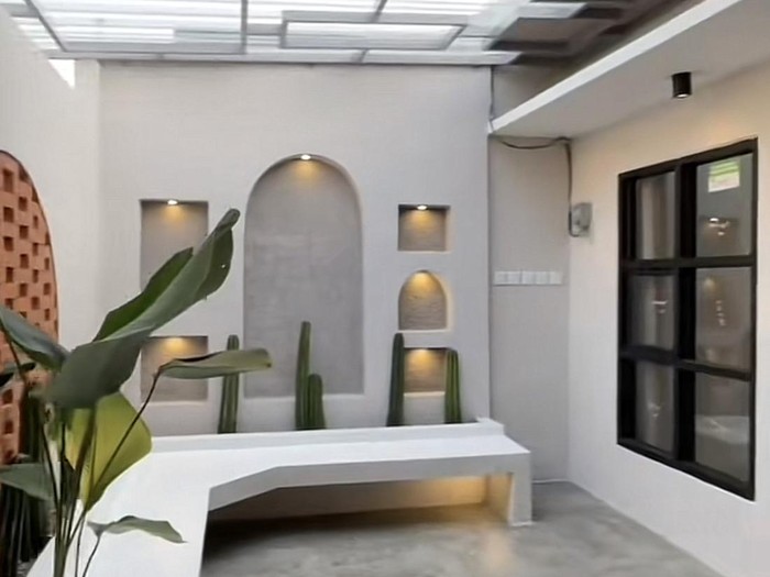 Inspirasi renovasi rumah subsidi tipe 36 viral di TikTok, hasilnya jadi aesthetic dan bikin kagum.