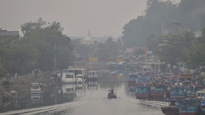 Bencana Kabut Asap Terjadi di Padang