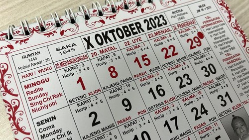 Kalender Bali Oktober 2023. (Dok. detikBali)