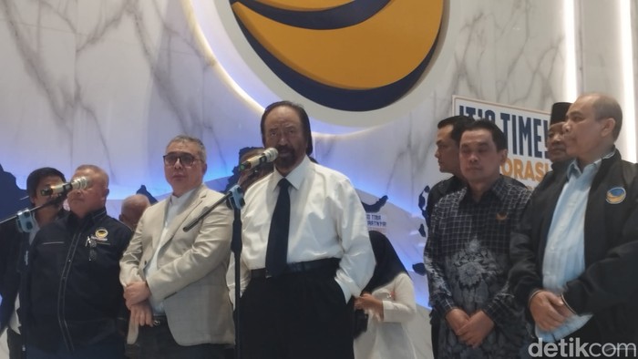 Ketum NasDem Surya Paloh. (Brigitta Beia PS/detikcom)