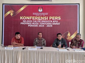 Pendaftaran Anggota KPU NTB Periode 2024-2029 Resmi Dibuka, Ini Tahapannya