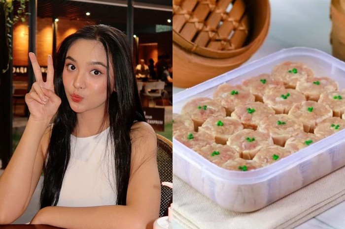 Lyodra Idol jualan dimsum frozen