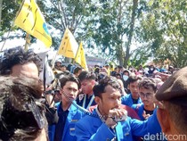 HMI Bone Serahkan Kasus Penganiayaan 3 Kader PMII ke Polisi
