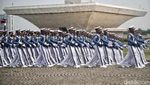 Melihat Defile Pasukan saat HUT ke-78 TNI di Monas