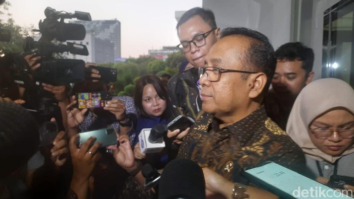 Mensesneg Pratikno. (Kanavino Ahmad Rizqo/detikcom).