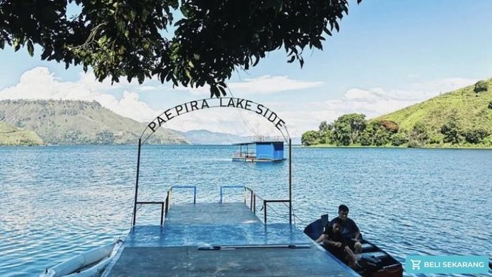 Peapira Lakeside, objek wisata di Sibolangit yang mirip Banda Neira. ( instagram/@paepirafloatinghouse)