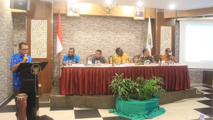 Pengumuman 3 nama calon pj gubernur Papua Barat dalam rapat paripurna DPRD Papua Barat.