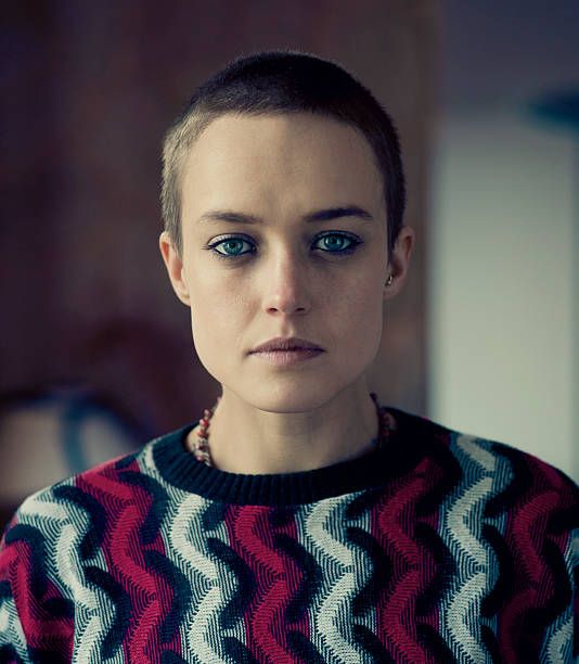 Potongan Rambut Pendek Wanita Potongan Rambut Tomboy untuk Wajah Oval.