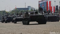 Kekuatan Pasukan Upacara Parade nantinya terdiri dari Kelompok Panji-Panji, 1 Brigade Gabungan (1 Yon POM, 1 Yon Wan TNI dan 1 Yon Taruna Akademi TNI), 1 Brigade TNI AD, 1 Brigade TNI AL, 1 Brigade TNI AU, 1 Yon Gabungan Komcad dan Komduk dan Satsik.