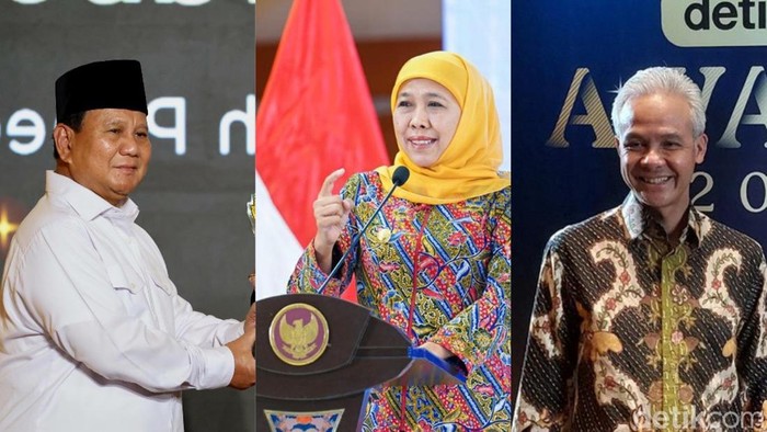 Prabowo Khofifah Ganjar