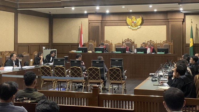 Sidang kasus BTS pada Kamis (5/10/2023)-(Mulia/detikcom)
