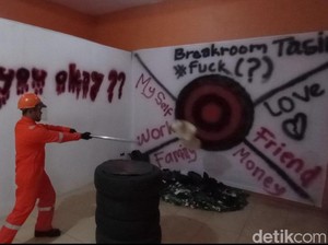 Ruang Khusus untuk Luapkan Amarah di Tasikmalaya