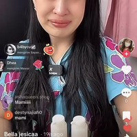 Kreator konten sekaligus affiliator TikTok, Louise Scarlett, juga tak kalah sedih ketika harus berpamitan dengan TikTok Shop. Sampai menangis, Louise tampak begitu sedih saat berpamitan di live akun TikTok miliknya. Foto: Tiktok/Bella jesicaa