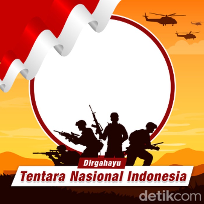 Twibbon HUT ke-78 TNI 2023