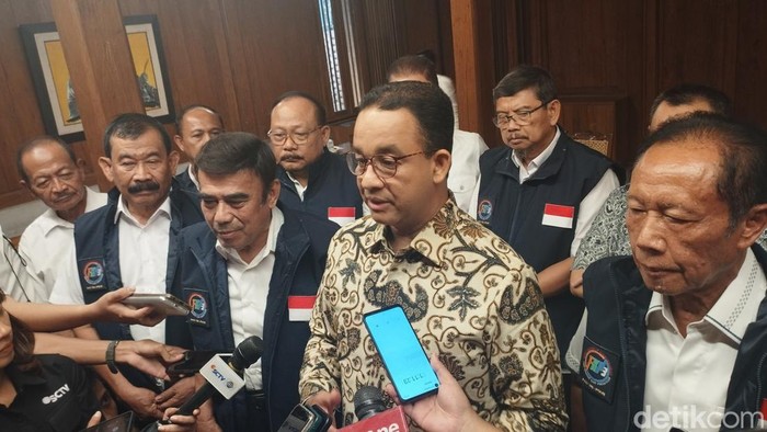 Anies Baswedan. (Brigitta Belia Permata/detikcom)