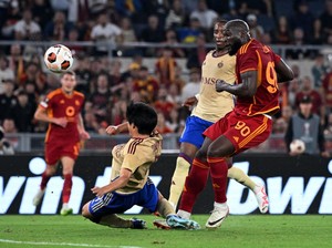 AS Roma Vs Servette: Lukaku Cetak Gol, Giallorossi Menang Telak 4-0