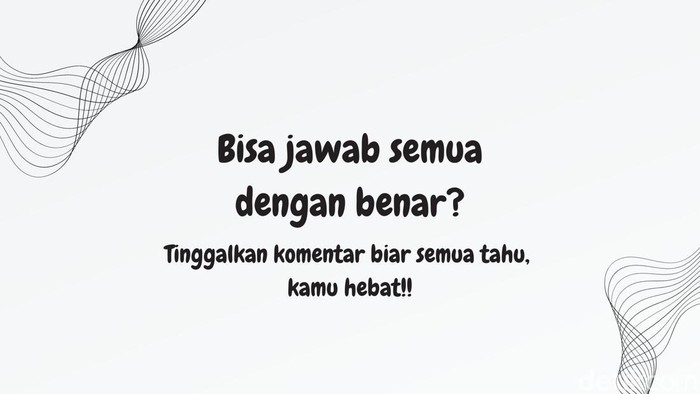 asah otak jelang akhir pekan