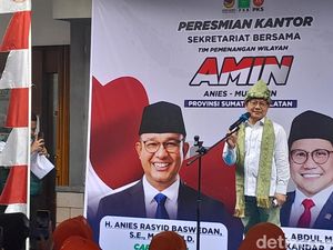 Resmikan Sekber AMIN di Sumsel, Cak Imin Ajak Kader Rapatkan Barisan