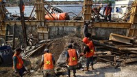 Total panjang tanggul NCICD Fase A di mana Pemprov DKI ikut mengambil bagian untuk membangunnya, mencapai sekitar 11 kilometer.  