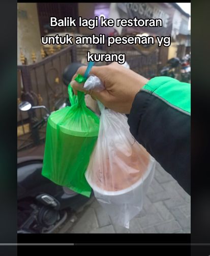 Driver ojol dikomplain kustomer.