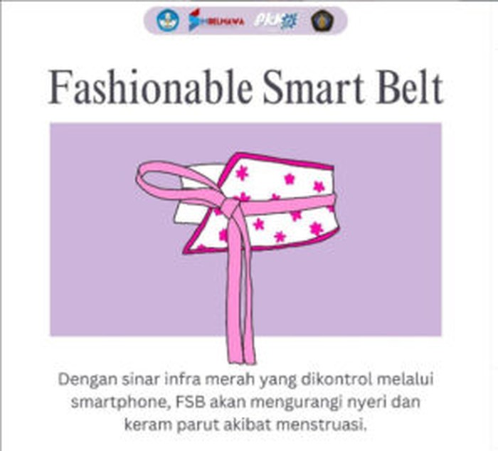 fashionable smart belt rancangan mahasiswa UB