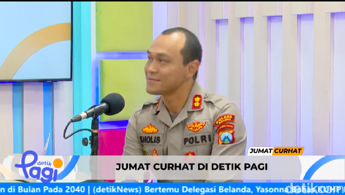 Jumat Curhat detikPagi bersama Kapolres Malang AKBP Putu Kholis