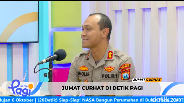 Jumat Curhat detikPagi bersama Kapolres Malang AKBP Putu Kholis