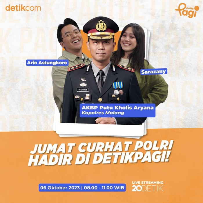 Jumat Curhat Polri, Kapolres Malang Polda Jawa Timur AKBP Putu Kholis Aryana