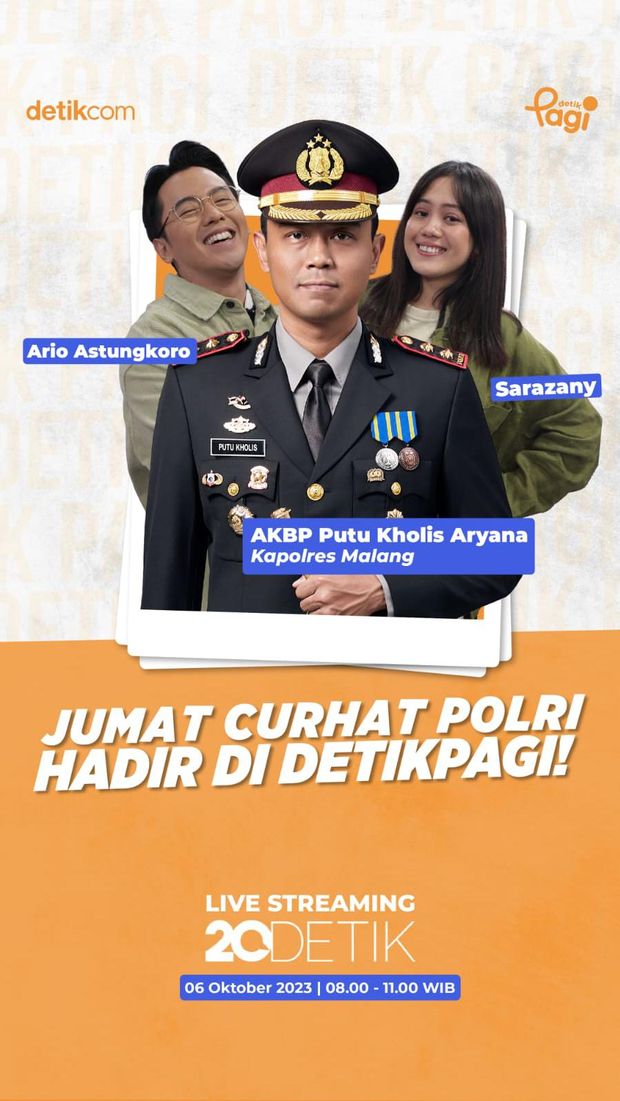 Jumat Curhat Polri, Kapolres Malang Polda Jawa Timur AKBP Putu Kholis Aryana