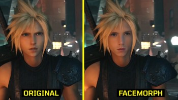 Cloud Strife dari Final Fantasy 7 yang dibikin oleh Square Enix. Foto: (Dok. YouTube Corridor Crew).