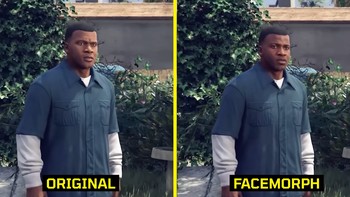 Franklin Clinton dari GTA 5 buatan Rockstar. Foto: (Dok. YouTube Corridor Crew).