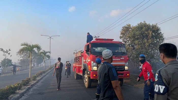 Lokasi jalan bypass Kompleks Perkantoran Bupati Bangka Tengah