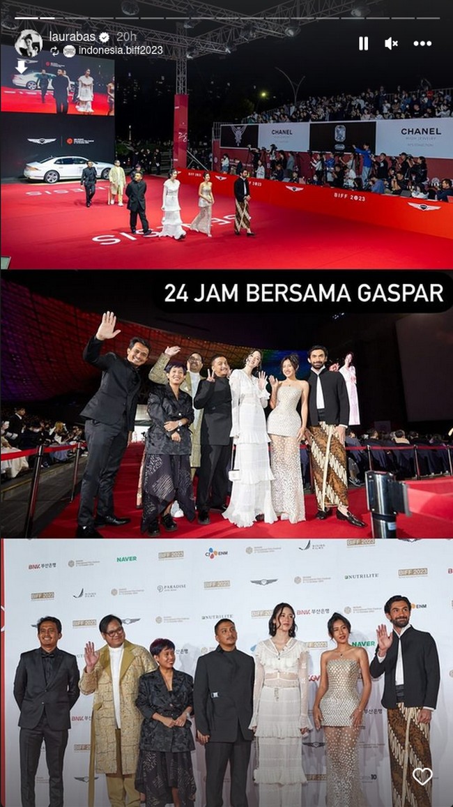 Begini gaya mereka di karpet merah. Foto: Instagram