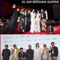 Begini gaya mereka di karpet merah. Foto: Instagram