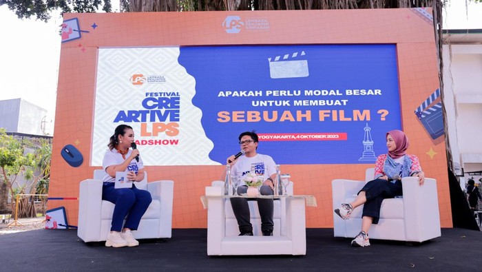 LPS menggelar talkshow bersama Fajar Nugros