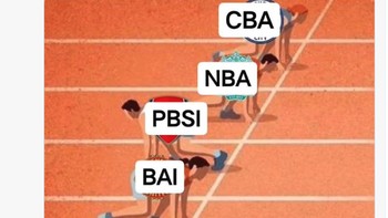 Meme kemunduran PBSI. Foto: Twitter