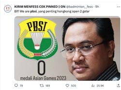 Meme We Are PBSI, Netizen Marah Badminton 0 Medali di Asian Games