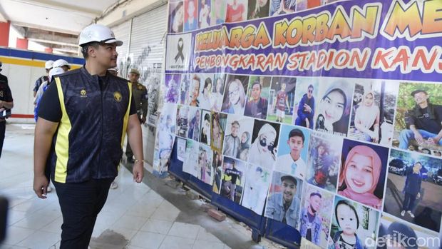 Menpora Dito datangi pintu 13 Stadion Kanjuruhan