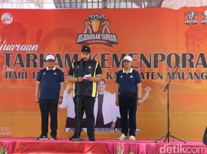 Menpora Dito Buka Kejuaraan Tarkam 2023 Piala Kemenpora di Malang