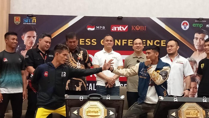 One Pride MMA 73 dihelat di GOR Jatidiri, Semarang, Sabtu (7/10/2023).