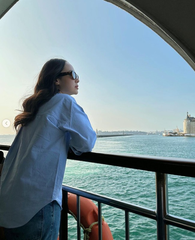 Sebentar lagi akan memasuki usia kepala 3, banyak netizen yang memuji Pamela semakin cantik. Auranya pun terlihat semakin terpancar setelah menikah. Foto: Instagram/@pammybowie