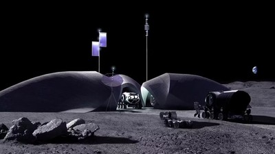 Persiapan NASA Membangun Perumahan di Bulan