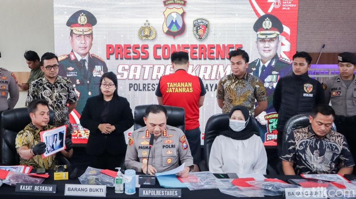 polisi rilis kasus pembunuhan Dini Sera Afrianti yang dilakukan anak anggota dpr ri fraksi pkb
