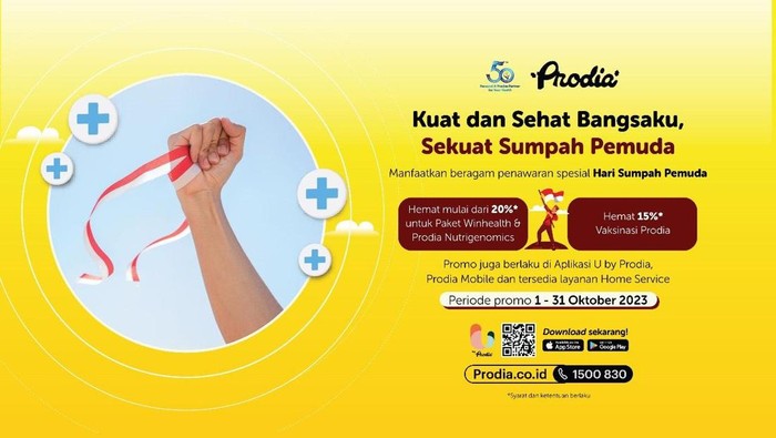 Rayakan Sumpah Pemuda, Raih Kesehatan Optimal di Usia Muda