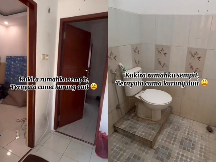 Renovasi rumah viral di TikTok, hasilnya bikin kagum.