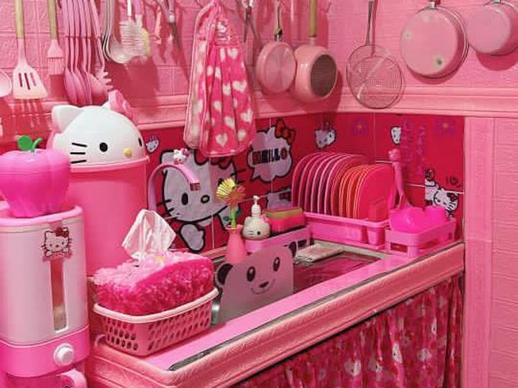 Potret Rumah Pink Serba Hello Kitty di Ciamis, Viral Dinyinyirin Netizen