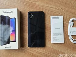 Unboxing Galaxy A05, HP Samsung Harga Rp 1 Jutaan