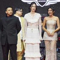 Aktris Shenina Cinnamon tampil bersinar di red carpet Busan International Film Festival 2023 (BIFF) untuk mempromosikan film yang dibintanginya, ’24 Jam Bersama Gaspar’. Foto: Instagram/@shenacinnamon @hagaipakan